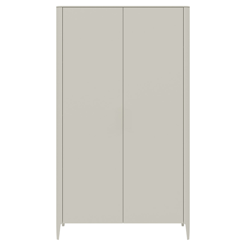 Шкаф двухстворчатый молочного цвета Type Молочный в Грозном | Loft Concept 