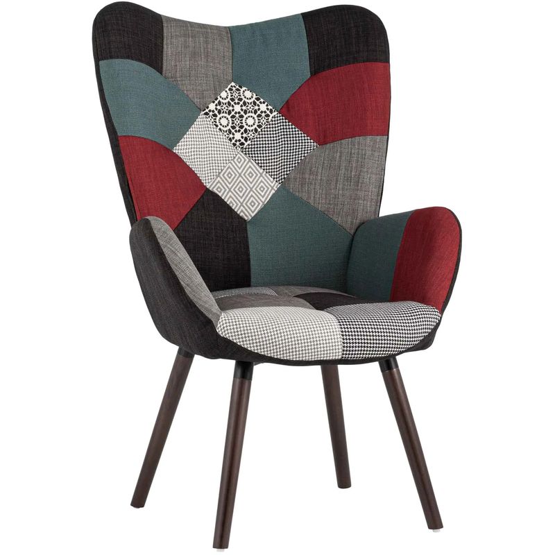 Полукресло Печворк Grandee Chair Мульти Полукресло Печворк Grandee Chair Мульти в Грозном | Loft Concept