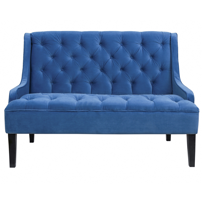 Диван Folket Sofa velour blue Синий в Грозном | Loft Concept 