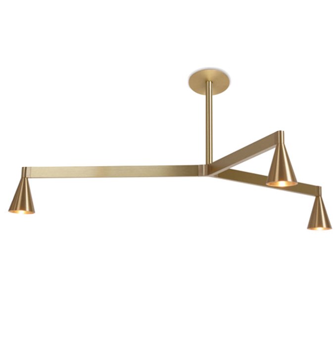Люстра Austere Ceiling Light Латунь Люстра Austere Ceiling Light Латунь в Грозном | Loft Concept