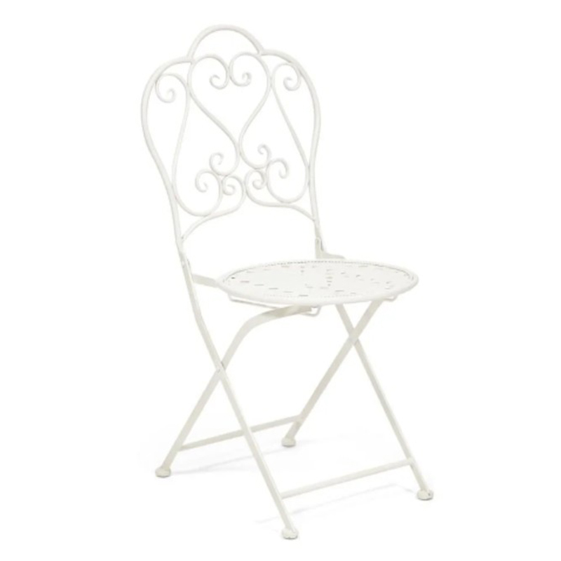 Стул Forged Patterns Love White Белый Стул Forged Patterns Love White Белый в Грозном | Loft Concept