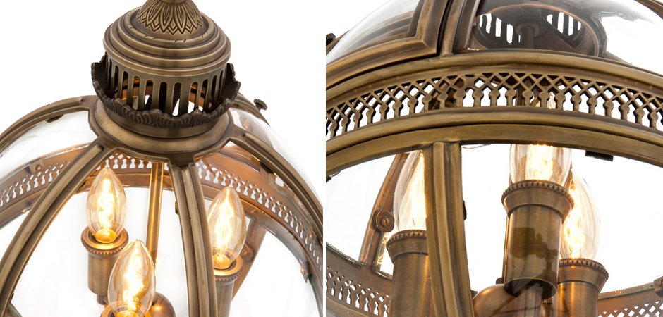 Люстра Lantern Residential Brass S Люстра Lantern Residential Brass S - Loft-Concept в Грозном