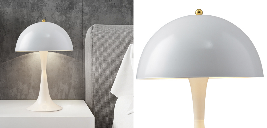 Настольная лампа Walter Table Lamp white Настольная лампа Walter Table Lamp white - Loft-Concept в Грозном