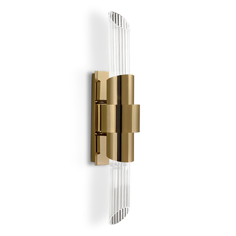 Бра Tycho Small Wall Light from Covet Paris Глянцевое золото Прозрачное Стекло Бра Tycho Small Wall Light from Covet Paris Глянцевое золото Прозрачное Стекло в Грозном | Loft Concept