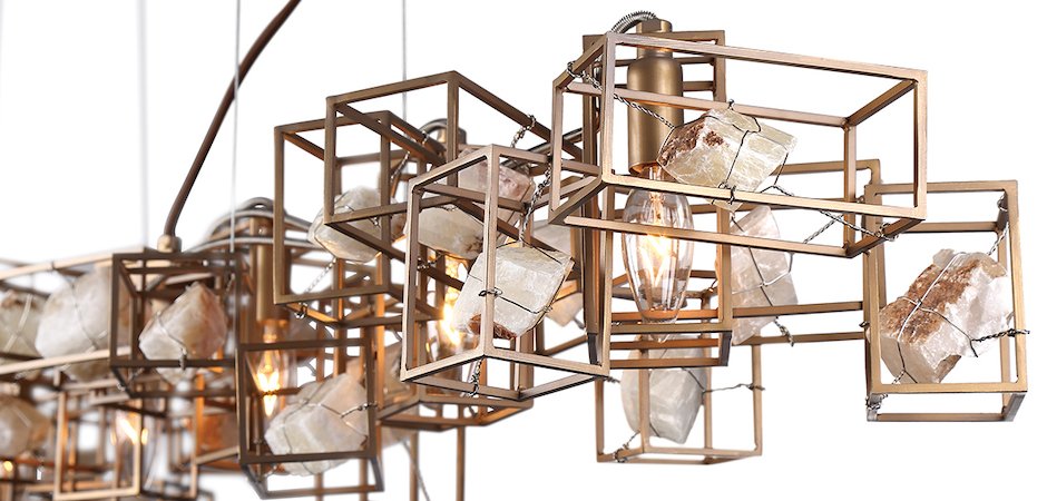 Люстра PATTON SHARE RECTANGULAR CHANDELIER Люстра PATTON SHARE RECTANGULAR CHANDELIER - Loft-Concept в Грозном
