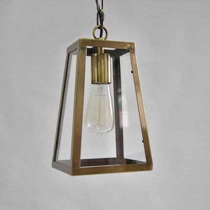 Подвесной светильник Loft Industrial Ortogonal pendant Brass Подвесной светильник Loft Industrial Ortogonal pendant Brass в Грозном | Loft Concept