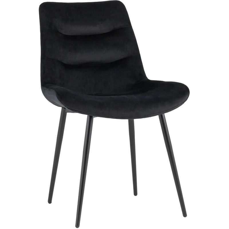 Стул Austin Chair Черный Велюр Черный Стул Austin Chair Черный Велюр Черный в Грозном | Loft Concept