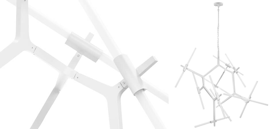 Люстра Агнес Chandelier White 20 Люстра Агнес Chandelier White 20 - Loft-Concept в Грозном