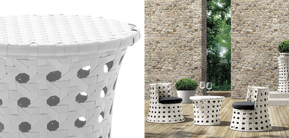 Кофейный стол White Braid Coffee Table Кофейный стол White Braid Coffee Table - Loft-Concept в Грозном