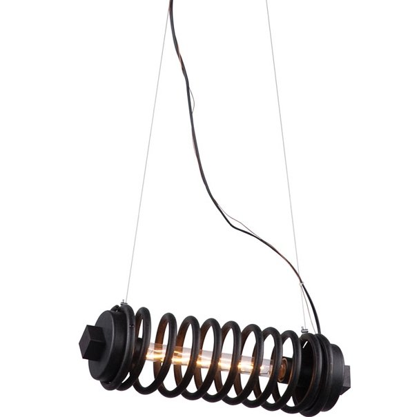 Подвесной светильник Loft Spring Pendant Черный Подвесной светильник Loft Spring Pendant Черный в Грозном | Loft Concept