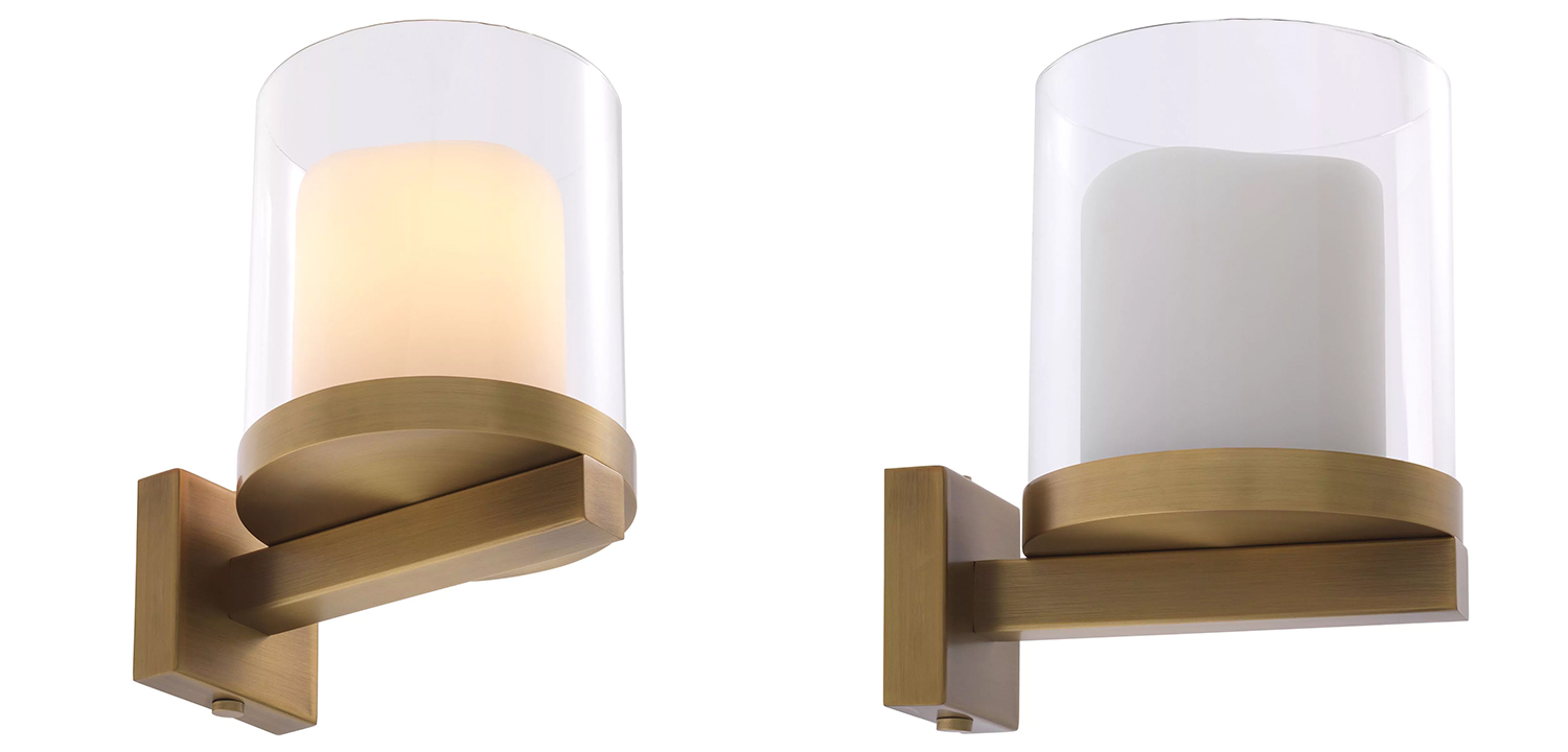 Бра Eichholtz Wall Lamp Donovan Brass - фото №1