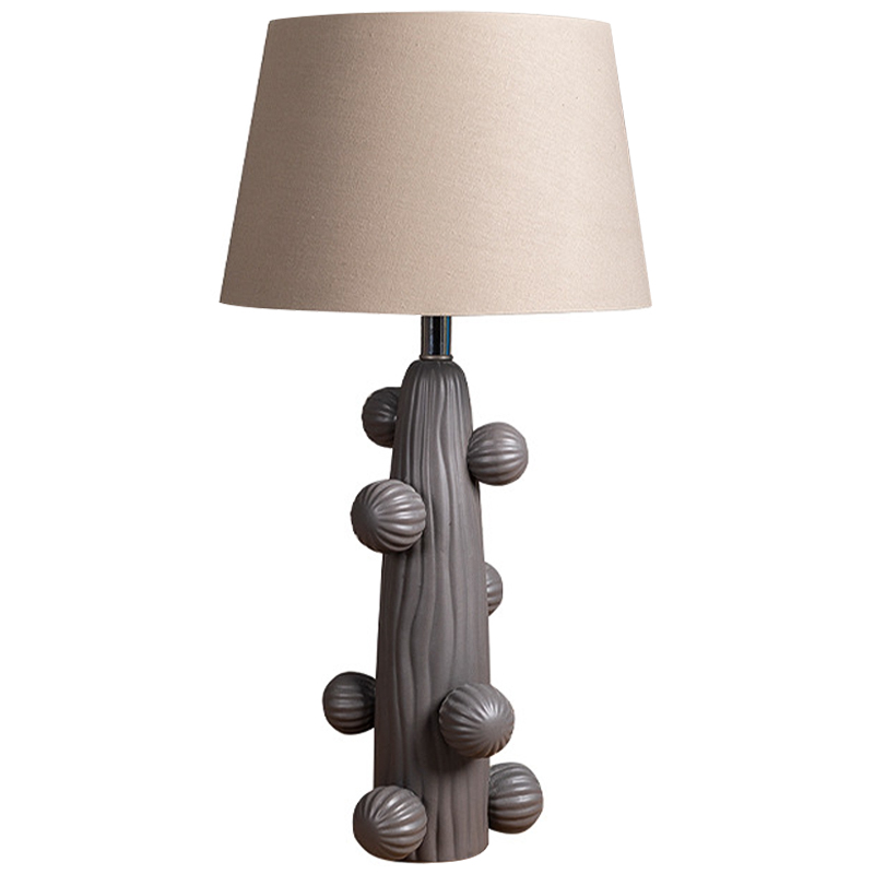 Настольная лампа Molecule Table Lamp Grey Серый Бежевый Настольная лампа Molecule Table Lamp Grey Серый Бежевый в Грозном | Loft Concept