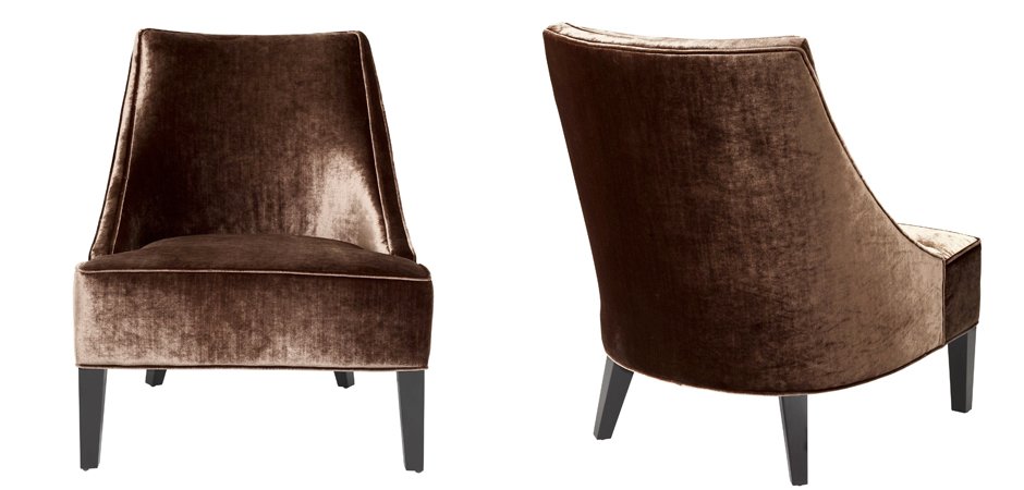 Кресло Eichholtz Chair Dulwich Aegean orange Кресло Eichholtz Chair Dulwich Aegean orange - Loft-Concept в Грозном