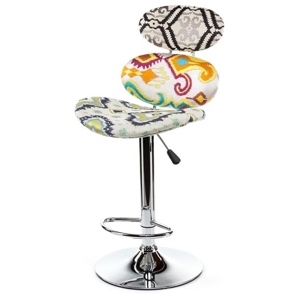 Барный стул Ikat Bar Stool Мульти Хром Барный стул Ikat Bar Stool Мульти Хром в Грозном | Loft Concept