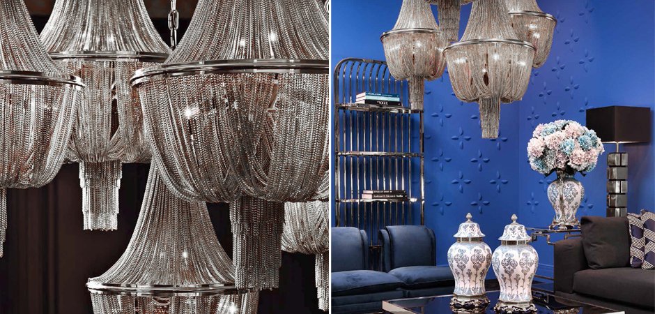 Люстра Chandelier Martinez Nickel L - Loft-Concept в Грозном