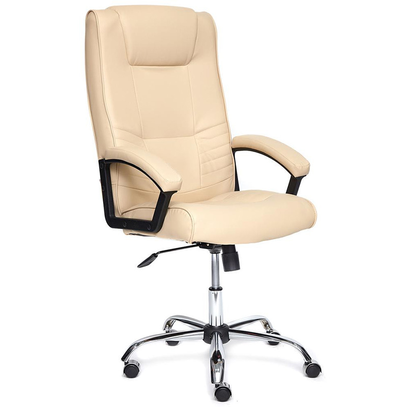 Кресло Gabriel Eco-Leather chair Бежевый Кресло Gabriel Eco-Leather chair Бежевый в Грозном | Loft Concept
