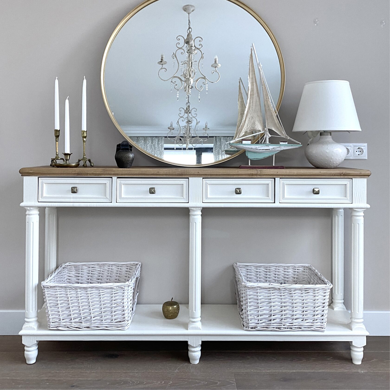Консоль Gladys Console Белый Консоль Gladys Console Белый в Грозном | Loft Concept
