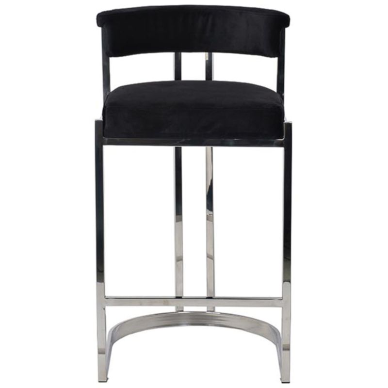 Стул барный Rona black Черный Стул барный Rona black Черный в Грозном | Loft Concept