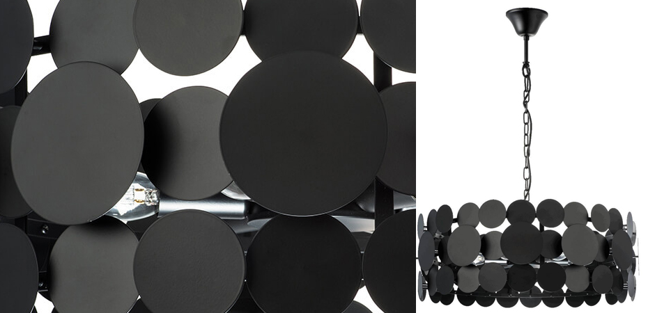 Люстра Black Matte Disk D60 Люстра Black Matte Disk D60 - Loft-Concept в Грозном