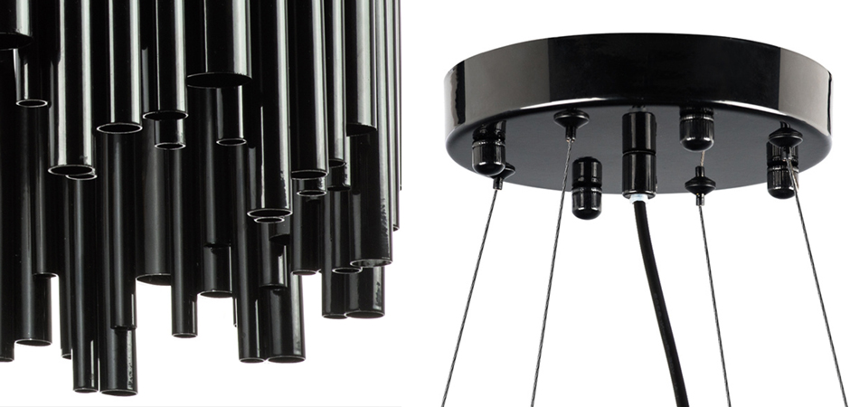 Люстра Delightfull Brubeck Chandelier Black Oval Люстра Delightfull Brubeck Chandelier Black Oval - Loft-Concept в Грозном