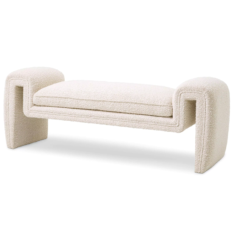 Банкетка Bench Tondo S Белый Банкетка Bench Tondo S Белый в Грозном | Loft Concept