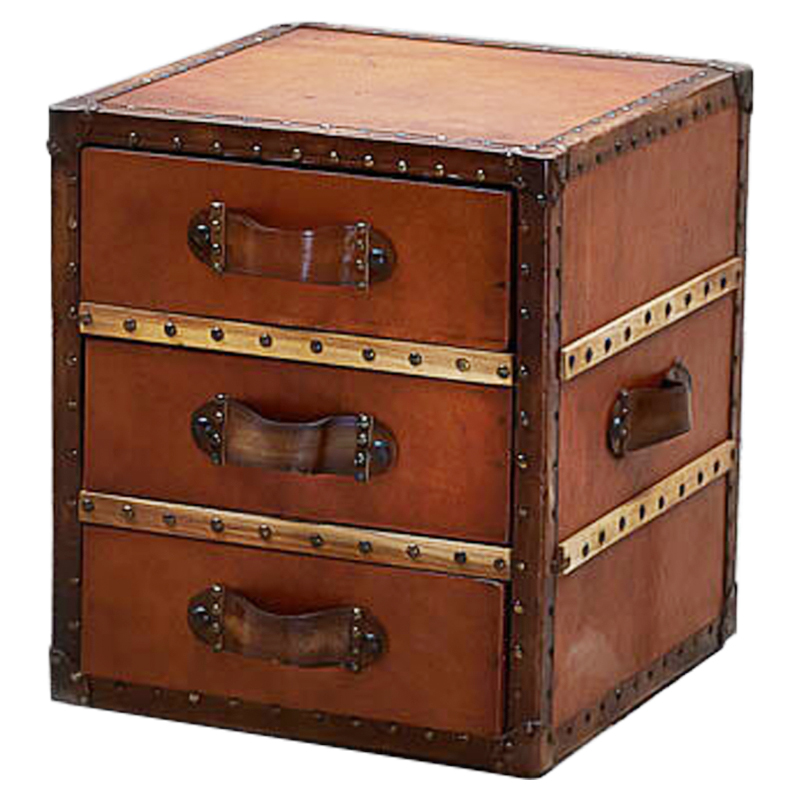Тумба Vintage Chest Brown Loft Nightstand Коричневый Тумба Vintage Chest Brown Loft Nightstand Коричневый в Грозном | Loft Concept