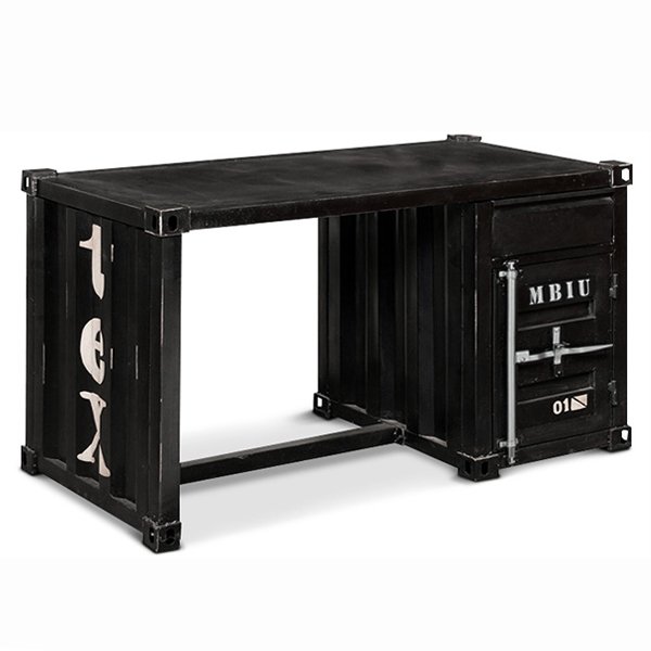 Письменный стол Metal Sea Container Desk Черный Коричневый винтаж Красный (Red) Желтый Темно-синий Малахит (зеленый) Письменный стол Metal Sea Container Desk Черный Коричневый винтаж Красный (Red) Желтый Темно-синий Малахит (зеленый) в Грозном | Loft Concept