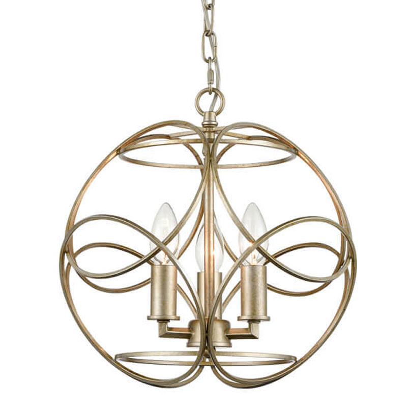 Люстра Wrought Pendant lamp Шампань Винтаж Люстра Wrought Pendant lamp Шампань Винтаж в Грозном | Loft Concept