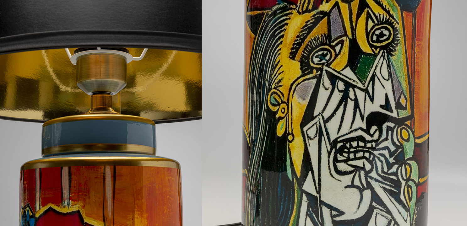 Настольная лампа Дизайнерская Пикассо Picasso - фото