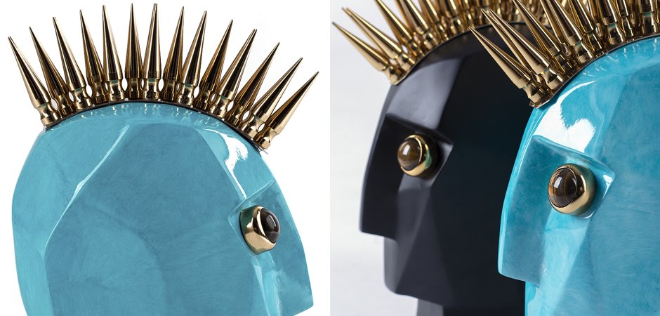Аксессуар Kelly Wearstler Head Trip Sculpture II Аксессуар Kelly Wearstler Head Trip Sculpture II - Loft-Concept в Грозном