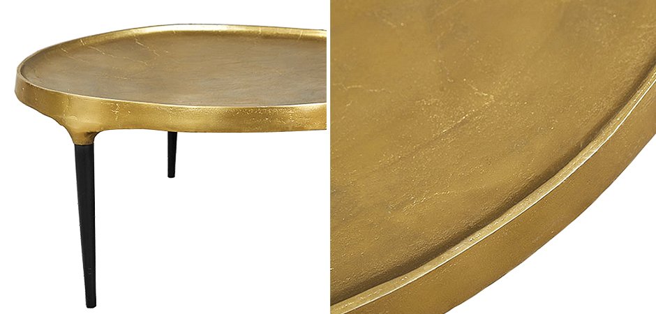 Кофейный стол Brass Stains Table Кофейный стол Brass Stains Table - Loft-Concept в Грозном