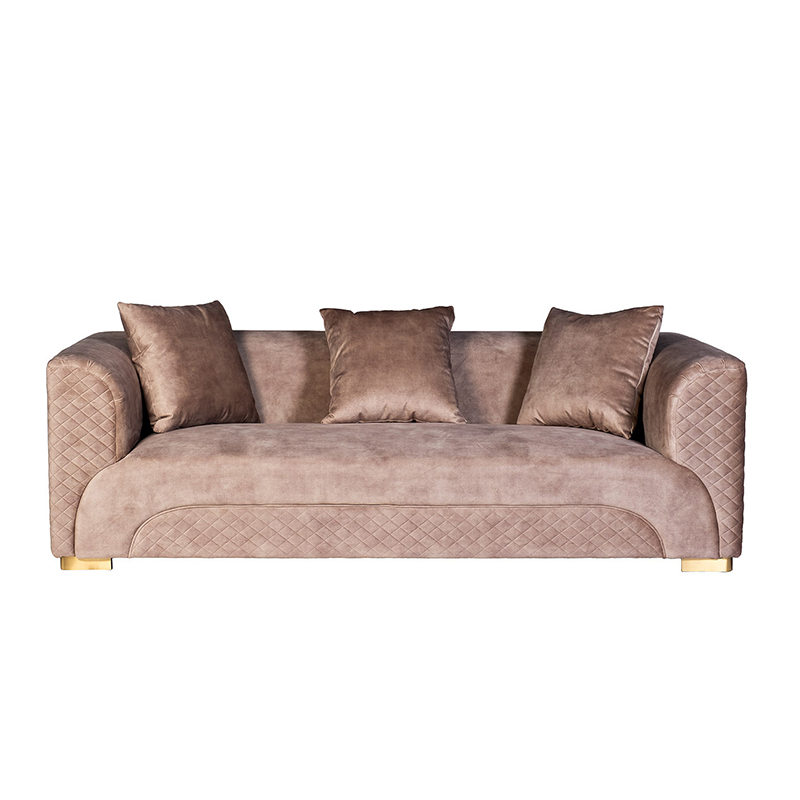 Диван Ingrid three-seater sofa Бежевый Диван Ingrid three-seater sofa Бежевый в Грозном | Loft Concept