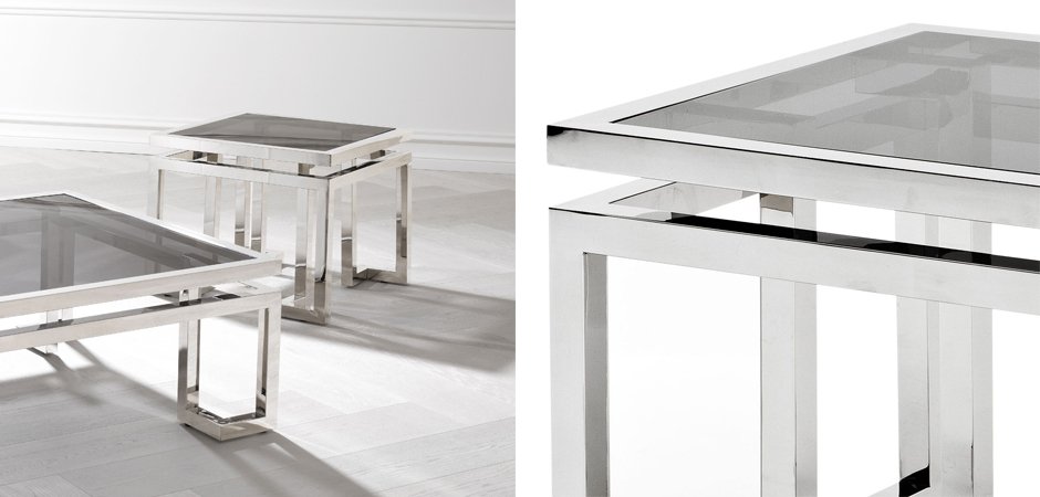 Приставной стол Eichholtz Side Table Palmer Приставной стол Eichholtz Side Table Palmer - Loft-Concept в Грозном