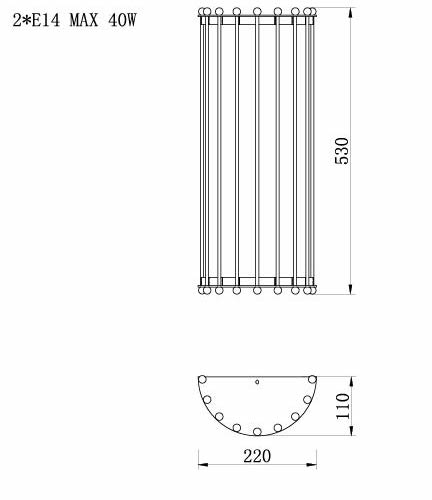 Бра Lantern Tiziano Chromium Sconces Бра Lantern Tiziano Chromium Sconces в Грозном