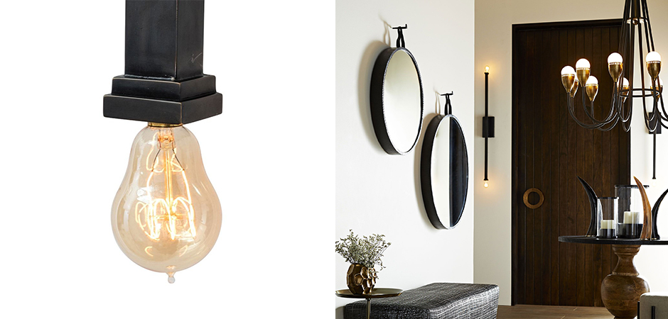 Бра Arteriors HUTU WALL LIGHT Black Бра Arteriors HUTU WALL LIGHT Black - Loft-Concept в Грозном