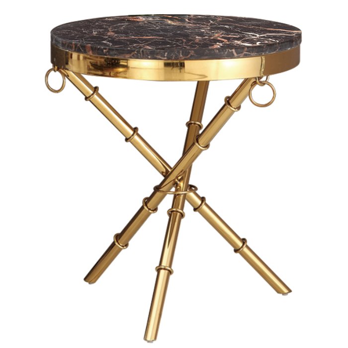 Приставной стол Side Table Omni Золотой Приставной стол Side Table Omni Золотой в Грозном | Loft Concept