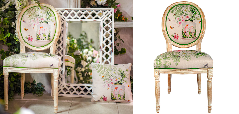Стул Lilies and Orchids Stool Стул Lilies and Orchids Stool - Loft-Concept в Грозном