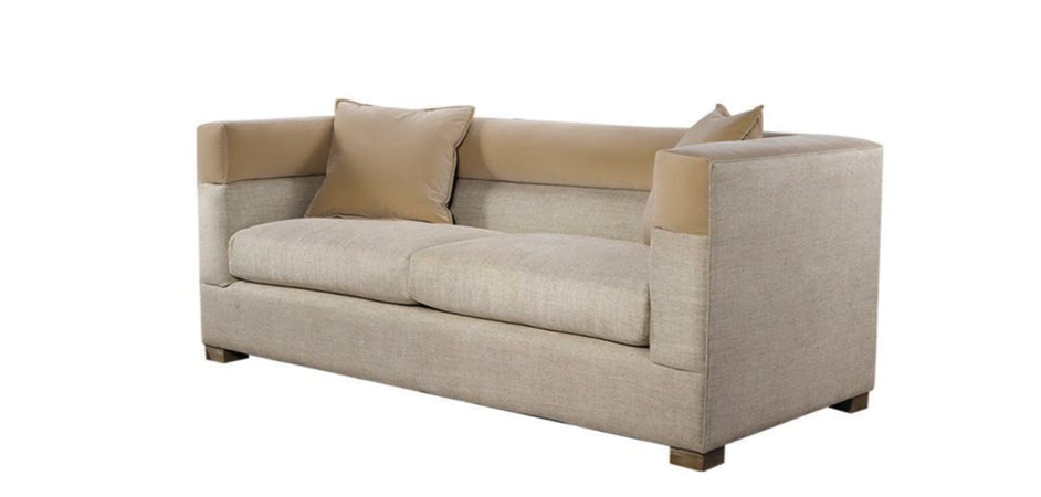 Диван Modena Sofa Linen and Velvet Sofa Диван Modena Sofa Linen and Velvet Sofa - Loft-Concept в Грозном