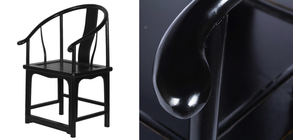 Кресло Chinese Armchair Black Кресло Chinese Armchair Black - Loft-Concept в Грозном
