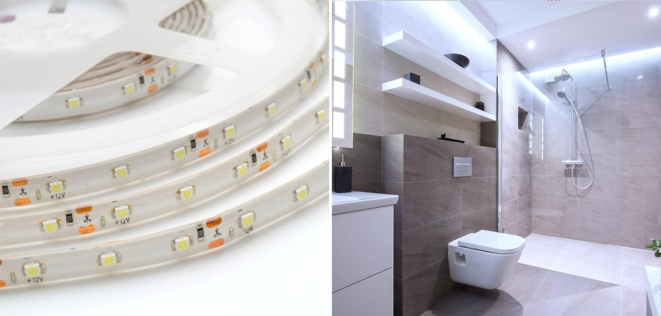 Комплект светодиодной ленты 4,8W/m 60LED/m 3528SMD холодный белый Комплект светодиодной ленты 4,8W/m 60LED/m 3528SMD холодный белый - Loft-Concept в Грозном