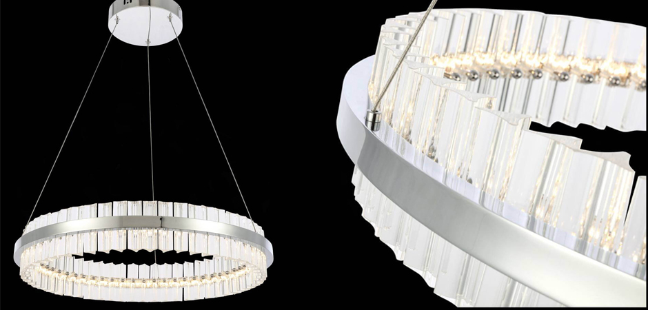 Люстра Ring Horizontal Chrome Люстра Ring Horizontal Chrome - Loft-Concept в Грозном