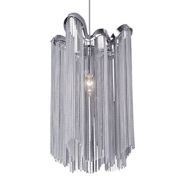 Подвесной светильник Atlantis Chain White Хром Подвесной светильник Atlantis Chain White Хром в Грозном | Loft Concept