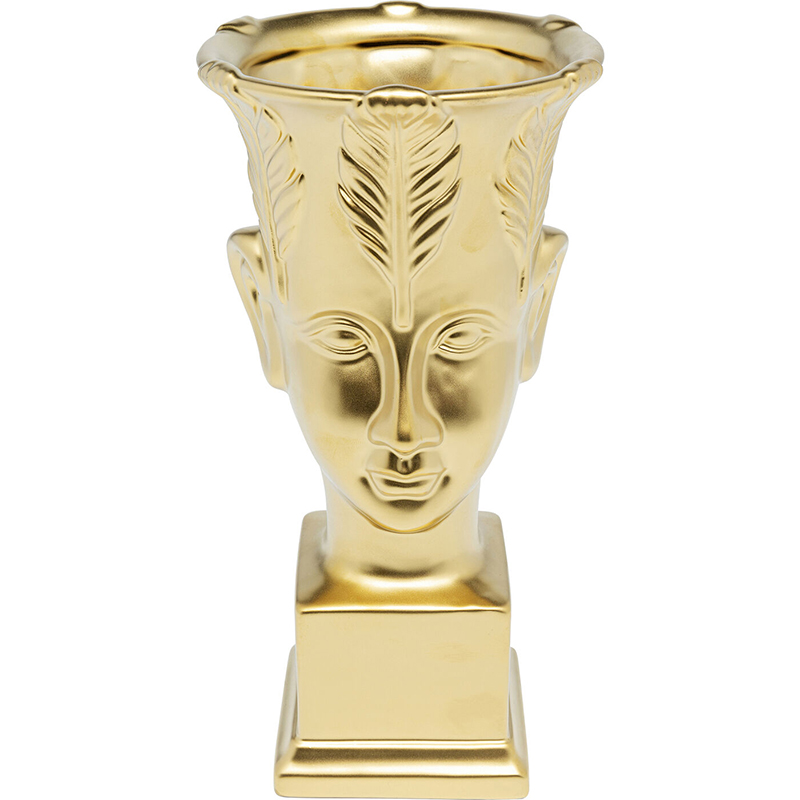 Ваза Golden Face Vase 31 Золотой Ваза Golden Face Vase 31 Золотой в Грозном | Loft Concept
