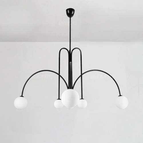 Люстра Fontana Amorosa Gran Finale Black Черный Белый Люстра Fontana Amorosa Gran Finale Black Черный Белый в Грозном | Loft Concept