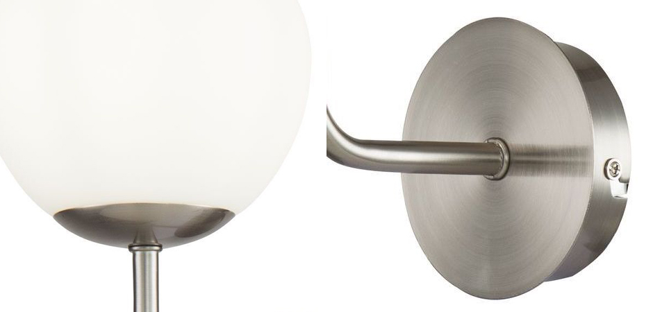 Бра Tiepolo Ball Sconces nickel Бра Tiepolo Ball Sconces nickel - Loft-Concept в Грозном
