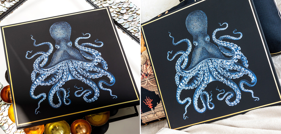 Постер Blue Octopus Poster 2 Постер Blue Octopus Poster 2 - Loft-Concept в Грозном