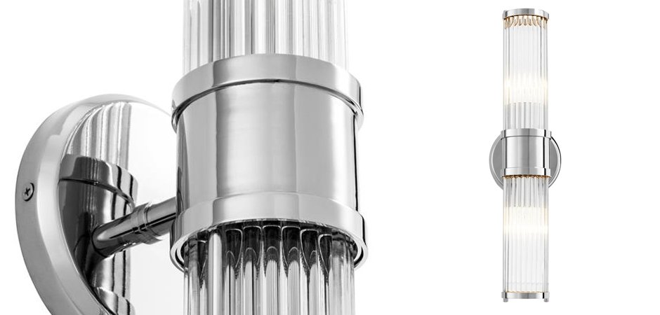 Бра Wall Lamp Claridges Double Nickel Бра Wall Lamp Claridges Double Nickel - Loft-Concept в Грозном
