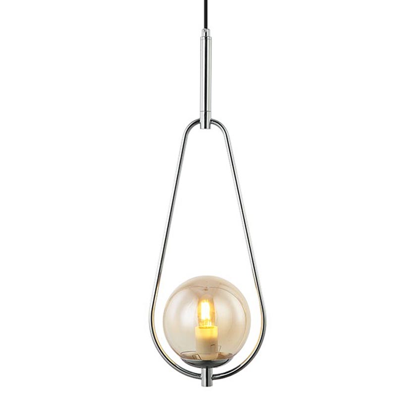 Подвесной светильник B.LUX C Ball chrome 20 Прозрачное Стекло Хром в Грозном | Loft Concept 