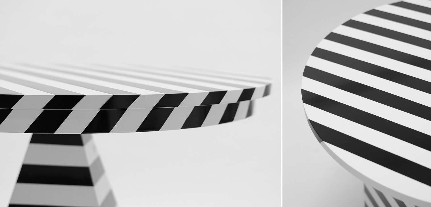 Обеденный стол Dining Table Striped Geometry - фото