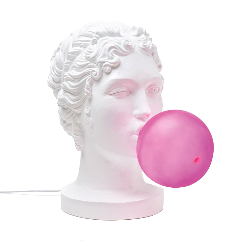 Настольная лампа Seletti Grace Белый Розовый Настольная лампа Seletti Grace Белый Розовый в Грозном | Loft Concept